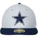 Men's Dallas Cowboys New Era Gray/Navy Omaha II Low Profile 59FIFTY Fitted Hat 2818468